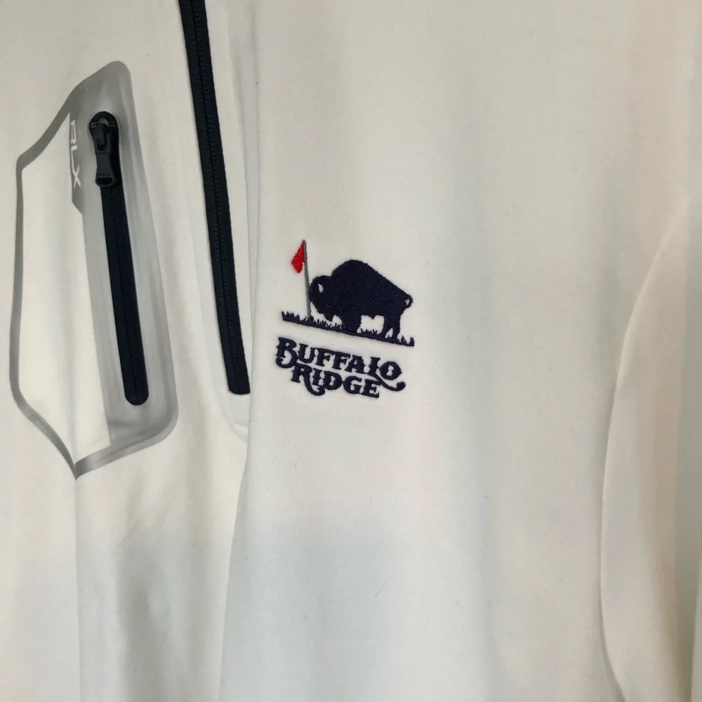 NWT! Ralph Lauren RLX Driver Quarter Zip Pullover. Buffalo Ridge. Men’s Medium - Picture 4 of 14